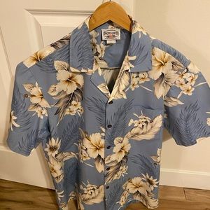 Pacific Legend (Hibiscus Blue Tropical) shirt